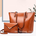 Elegante Ledertasche Neue Stil Mode einfach